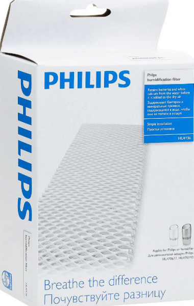 PHILIPS (DA) Օդի խոնավացուցիչի ֆիլտր HU4136/10